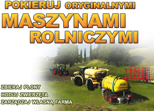 Pokieruj oryginalnymi maszynami rolniczymi - Zbieraj plony - Hoduj zwierzęta - Zarządzaj własną farmą